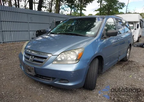 2007 Honda Odyssey Ex-L из США, поврежденный, VIN 5FNRL38727B071469